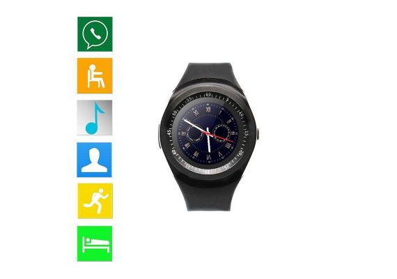 Smartwatch Bluetooth 3.0 με Kάρτα Sim