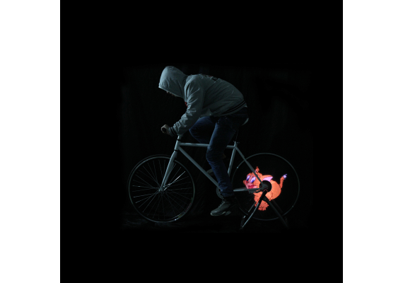 Σύστημα Προβολής Εικόνων για τις Ακτίνες του Ποδηλάτου