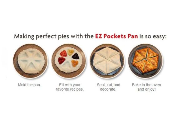 Φόρμα για Πίτες - EZ Pockets Pan