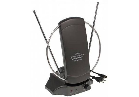 Εσωτερική Ψηφιακή Κεραία Με Ενισχυτή UHF/VHF/FM