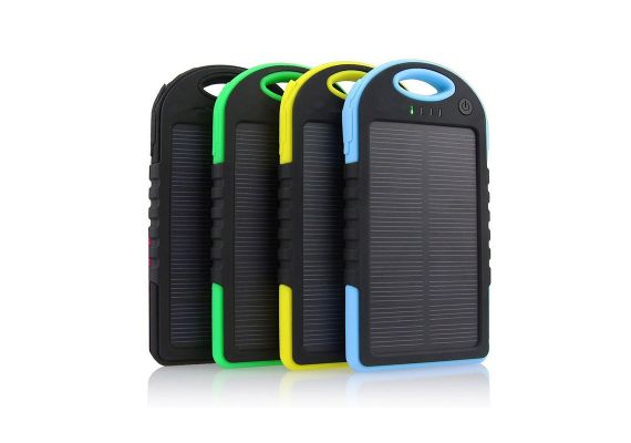 Ηλιακός φορτιστής συσκευών - Solar power bank 5000 mah