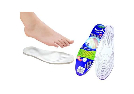 Σετ 2 Ζευγάρια Πάτοι Παπουτσιών με Memory Foam - Memory Insoles