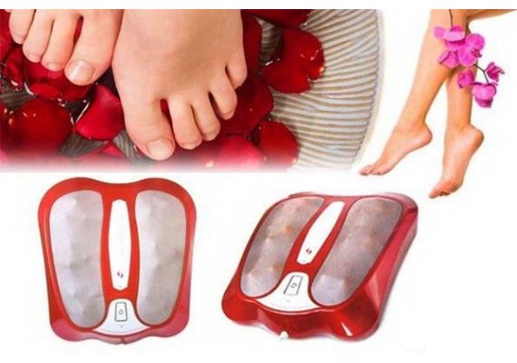 Ισχυρή Συσκευή Μασάζ Shiatsu Ποδιών με Θέρμανση Υπερύθρων