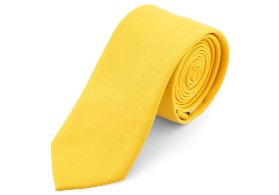 ​Γραβάτα μονόχρωμη κίτρινη OEM 30140
