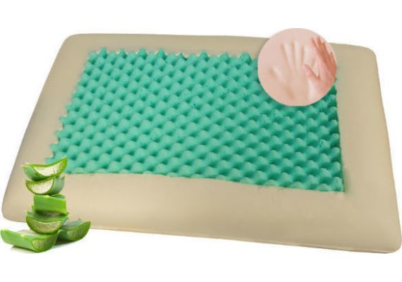 Μαξιλάρι Ύπνου AMVE MEMORY FOAM – ALOE VERA GEL MASSAGE Κλασικό-Μέτριο 13593 40x60x13cm