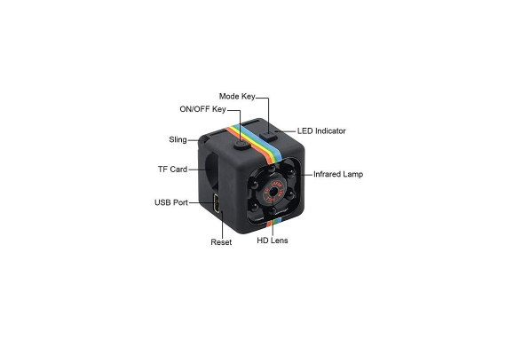 Mini Κάμερα με Καταγραφικό 1080P