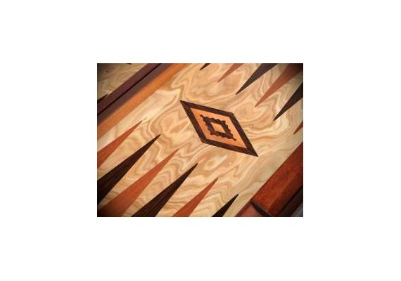 Τάβλι Βαλίτσα από φυσικό ξύλο ελιάς πολυτελείας 48,5x60cm Platinum Games 01.28.009