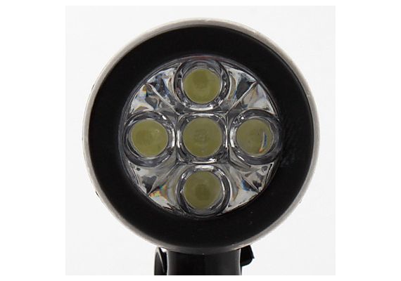 Αδιάβροχος φακός 5 LED ποδηλάτου Head Light συν πίσω φως ασφαλείας ποδηλάτου με Kόκκινα 9 LED MX-128