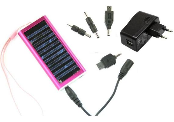 Ηλιακός φορτιστής για κινητά, iPod MP3 MP4 Solar power charger KK 060