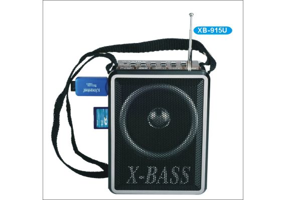 Φορητό Mp3 player/radio με ηχείο 1.5w WAXIBA XB-915U