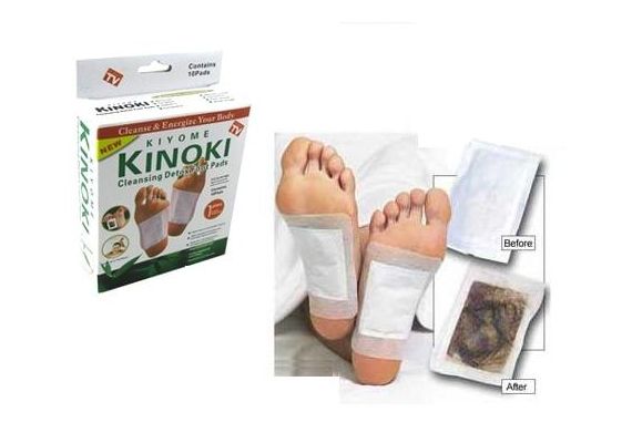 Επιθέματα αποτοξίνωσης 50 τεμ. detox foot pads kinoki