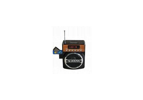 Φορητό επαναφορτιζόμενο MP3 player / radio με ηχείο X-BASS Kemai-86UK