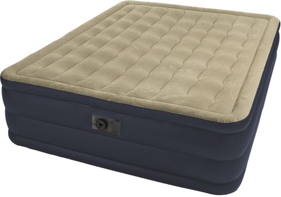 Στρώμα ύπνου φουσκωτό βελούδινο 152.4x203x45.7cm QUEEN PLUSH AIR BED INTEX 66710