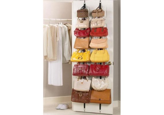 Θήκη για 16 τσάντες κρεμαστή πόρτας MY HOME BAG RACK