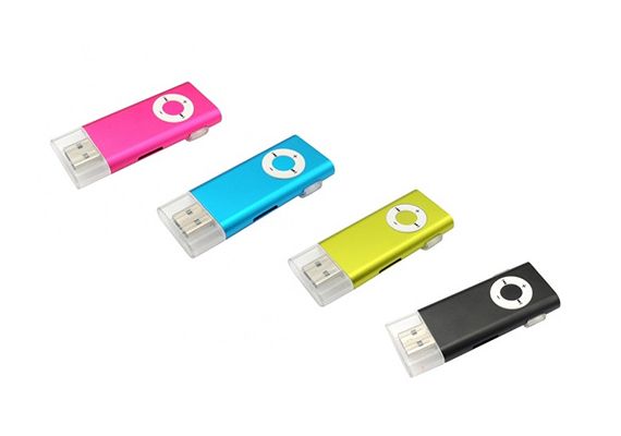 Mini Portable Mp3 Player microSD - USB Memory Stick