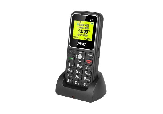 Κινητό τηλέφωνο με πλήκτρα και Ελληνικό μενού- Dual sim 2G - Υποδοχή για κάρτα μνήμης TF έως 8GB - LED φακός - Πλήκτρο κλήσης SOS - Kάμερα για φωτό /video - 0.8mp - Ιδανικό και για ηλικιωμένους - FM ραδιόφωνο - Υποδοχή για ακουστικά - Βluetooth - MP3,MP4 