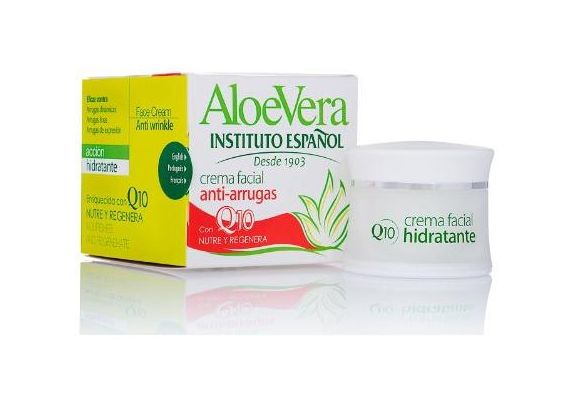Αντιρυτιδική Κρέμα προσώπου με Aloe Vera & συνενζύμο Q10 50 ml INSTITUTO ESPAÑOL