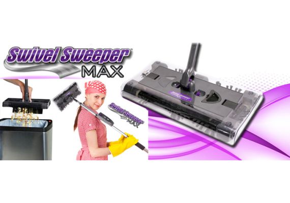 Επαναφορτιζόμενη Σκούπα Super Swivel Sweeper MAX