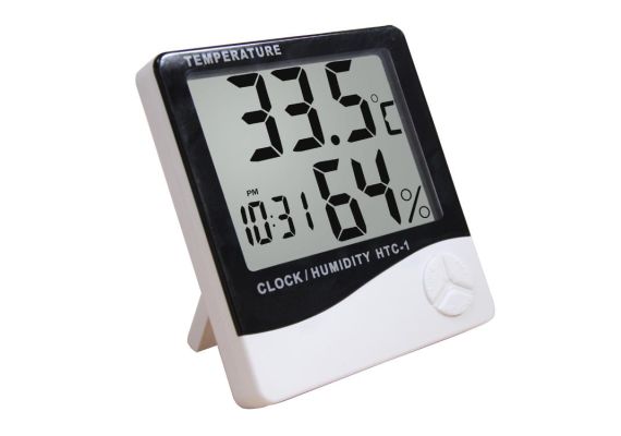 ​Ψηφιακό Θερμόμετρο, Υγρόμετρο Εσωτερικού χώρου HTC-1