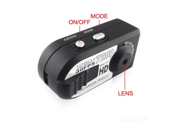 ​Μίνι αυτόνομη κάμερα υψηλής ευκρίνειας 720x480 pixels 30fps mini camera hd video recorder Q5 Mini THUMB DV