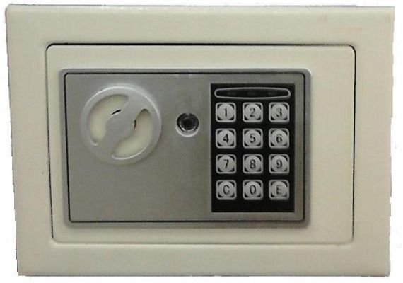 ​Χρηματοκιβώτιο ασφάλειας σπιτιού - ξενοδοχείου 17 X 23 X 17  cm με ηλεκτρονική κλειδαριά DUNWEI OEM
