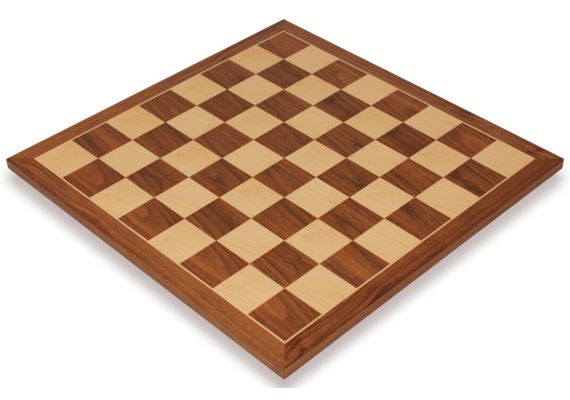 Σκακιέρα καπλαμάς μαόνι - καρυδιά 38x38cm