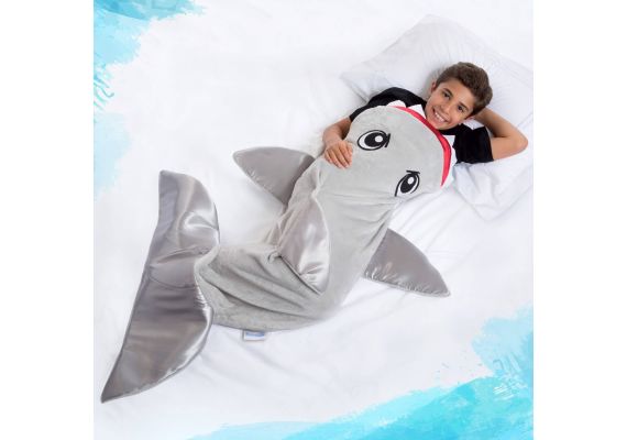 ​Παιδική κουβέρτα υπνόσακος  καρχαρίας  Snuggie Tails