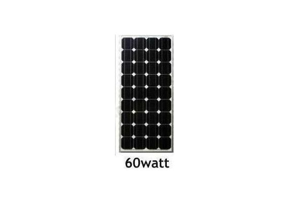 Φωτοβολταϊκός Συλλέκτης 60W 12V Solar Panel BAO-6065 με Πλαίσιο Αλουμινίου