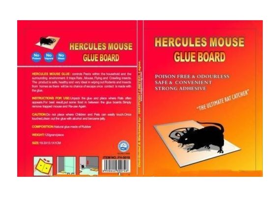 Παγίδα Κόλλας για Ποντίκια, Κατσαρίδες και λοιπά Έντομα χωρίς δηλητήρια 13,1Χ19,3cm OEM FH-5018