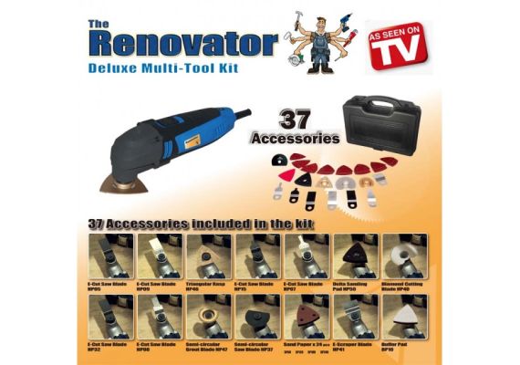 Πολυεργαλείο RENOVATOR DELUXE KIT MULTI TOOL