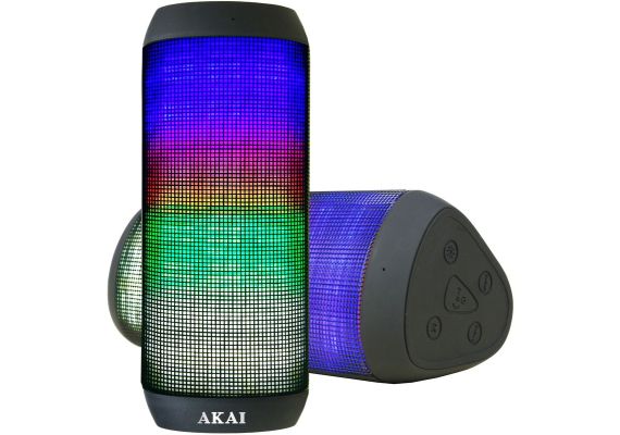 AKAI ABTS-900 ΦΟΡΗΤΟ ΗΧΕΙΟ BLUETOOTH SPEAKER ΜΕ LED ΚΑΙ NFC 6W