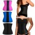 Κορσές μαύρος Rubber Body Slimming Sculpting Clothes