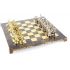 ​Χειροποίητο μεταλλικό σετ σκακιού με τους άθλους του Ηρακλή S5