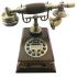Τηλέφωνο Ρετρό Vintage Ξύλινο, Οθόνη, Αναγνώριση Κλήσης PRT930