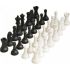 Πιόνια για σκάκι πλαστικά απλά 52 mm Platinum Games 01.07.105