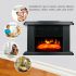 Mini Τζάκι Αερόθερμο με Εφέ Φλόγας–Flame Heater 1000W