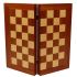 Τάβλι - σκάκι καπλαμάς μαόνι καφέ 38χ38cm