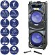 Akai DJ-S5H Bluetooth karaoke party speaker με μίκτη, διπλό Bluetooth, FM, LED, 2 USB, 2 SD, 2 Aux-In και ασύρματο μικρόφωνο – 400W