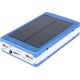 Power bank με ηλιακό φορτιστή και φακός 20 Led Solar 20000mAh Μπλε Eboot ES20000