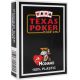 ​Τράπουλα πλαστική σκούρο μαύρη Modiano Texas Poker