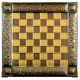 ​Σκακιέρα Μεταλλική Χάλκινη με Σμάλτο Ισπανική 45x45cm Χειροποίητη Marinakis Bros